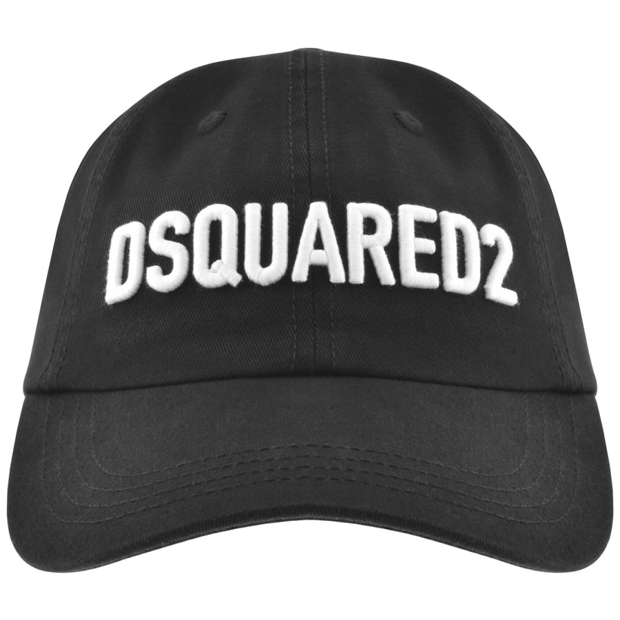 DSQUARED2 Logo Baseball Cap Black | Mainline Menswear